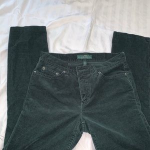 LRL Ralph Lauren Corduroy Classic Straight Pants